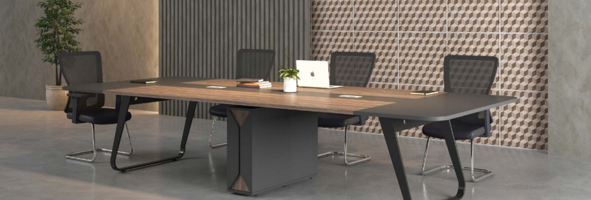 Bàn họp chân sắt