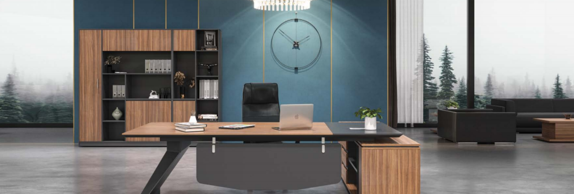 Bàn giám đốc có ngăn bàn