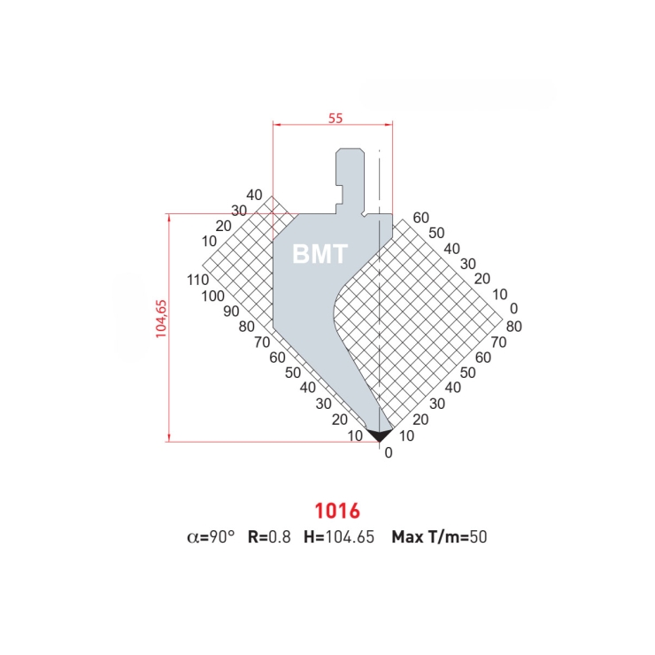 DAO CHẤN AMADA - 90° - 1174 - 1016 - 1267 - 1083