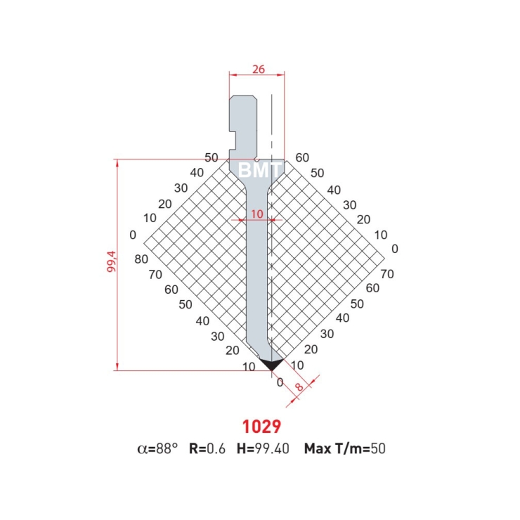DAO CHẤN AMADA - 88° - 1049 - 1264 - 1081 - 1029