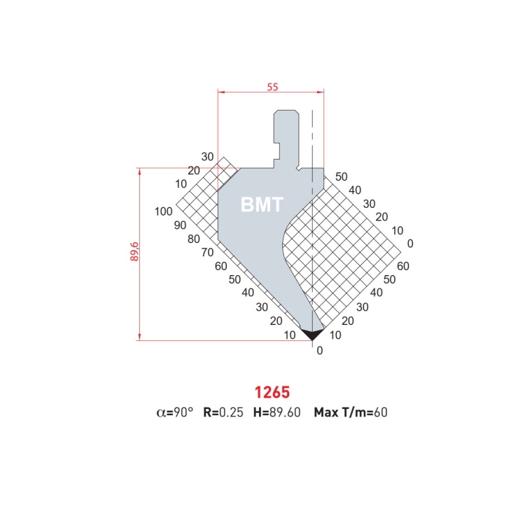DAO CHẤN AMADA - 90° - 1176 - 1013 - 1265 - 1060