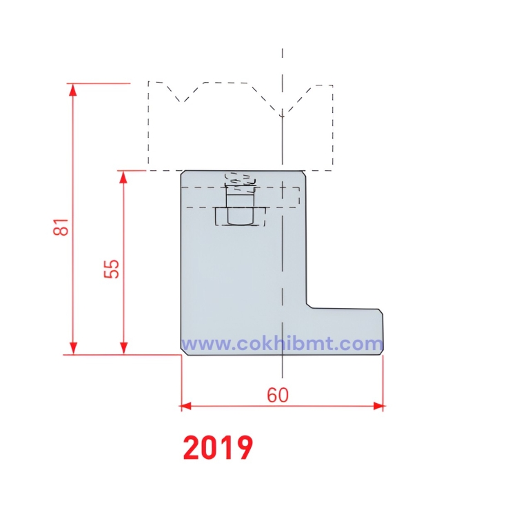 Bộ Gá Cối V - 2018/2039/2019/2035