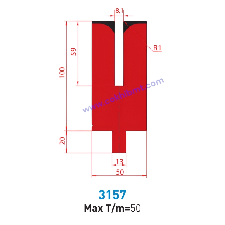 Bộ Dao Cối Chấn Gấp Mép-1249/3157