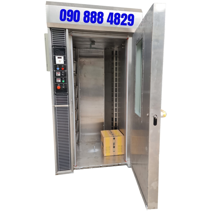 LÒ NƯỚNG BÁNH MÌ XOAY 6 KHAY 