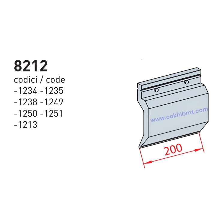 Bộ Dao Chấn Tùy Chọn - Fresatura Pulsante 