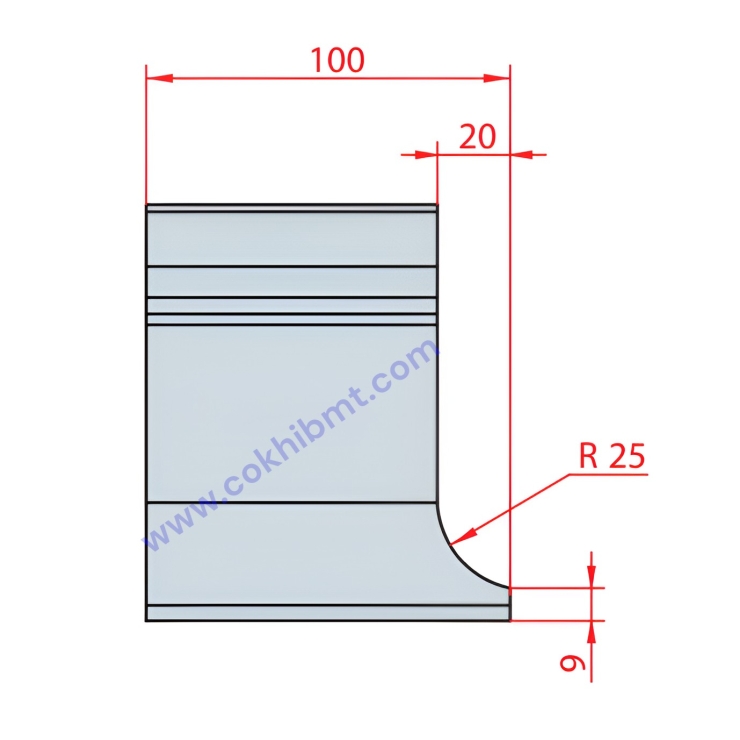 Bộ Dao Chấn Tùy Chọn - Fresatura Pulsante 