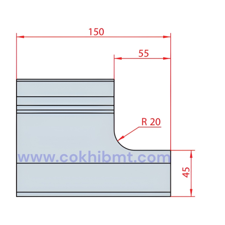 Bộ Dao Chấn Tùy Chọn - Fresatura Pulsante 