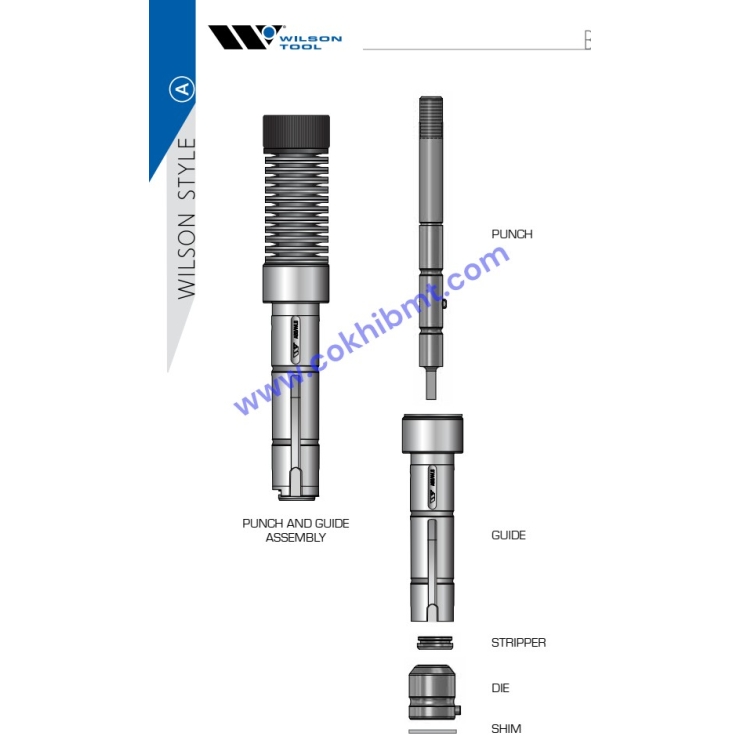 BỘ CHÀY CỐI ĐỘT - PUNCH&DIES BASIX A STATION HEAVY DUTY - WILSON STYLE 