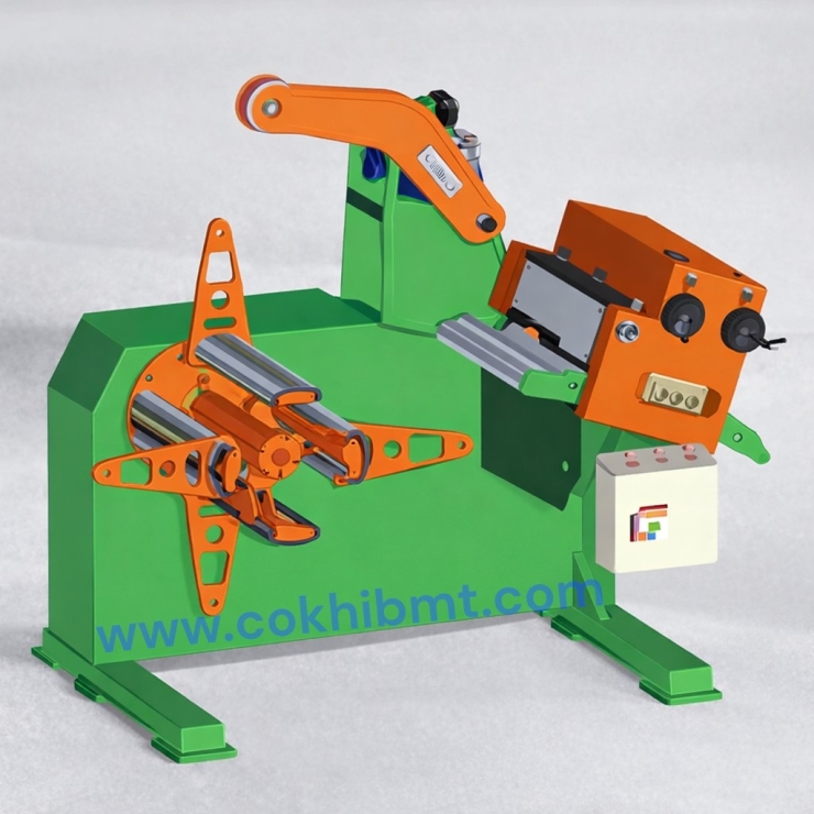 Bộ Cấp Phôi Cho Máy Dập LUH - Uncoiler & Straightener (2 In 1 ) LUH 