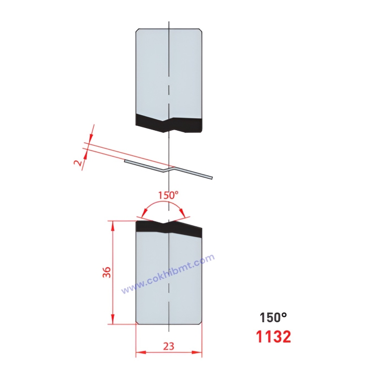 Bộ Dao Ép 160° - 1130/1131/1132/1133