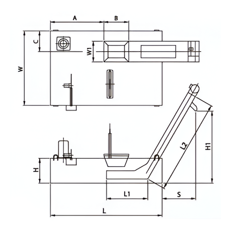 Hệ Thống Làm Mát Tích Hợp Băng Tải Con Lăn Từ Tính Dạng Chữ L - Coolant System with L-Type Magnetic Roller Conveyors