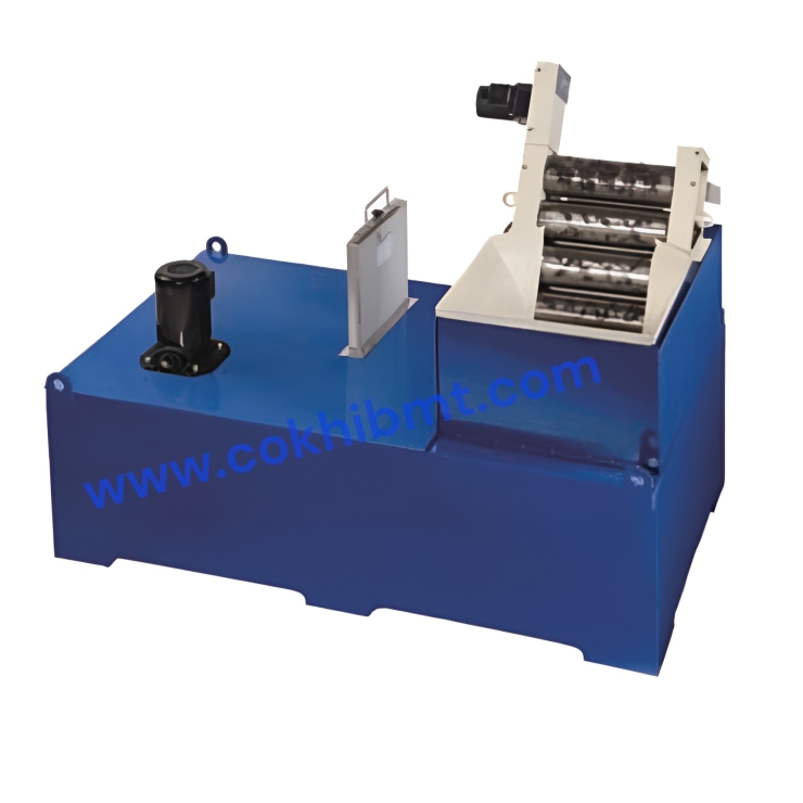 Bồn Chứa Dung Dịch Làm Mát Tích Hợp Băng Tải Con Lăn Từ Tính - Coolant Tank With Magnetic Roller Conveyor