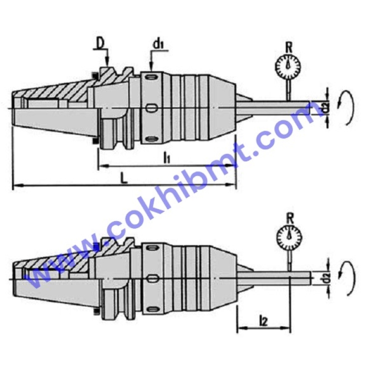 BỘ KẸP MŨI KHOAN - BT  DRILL CHUCK ADAPTER