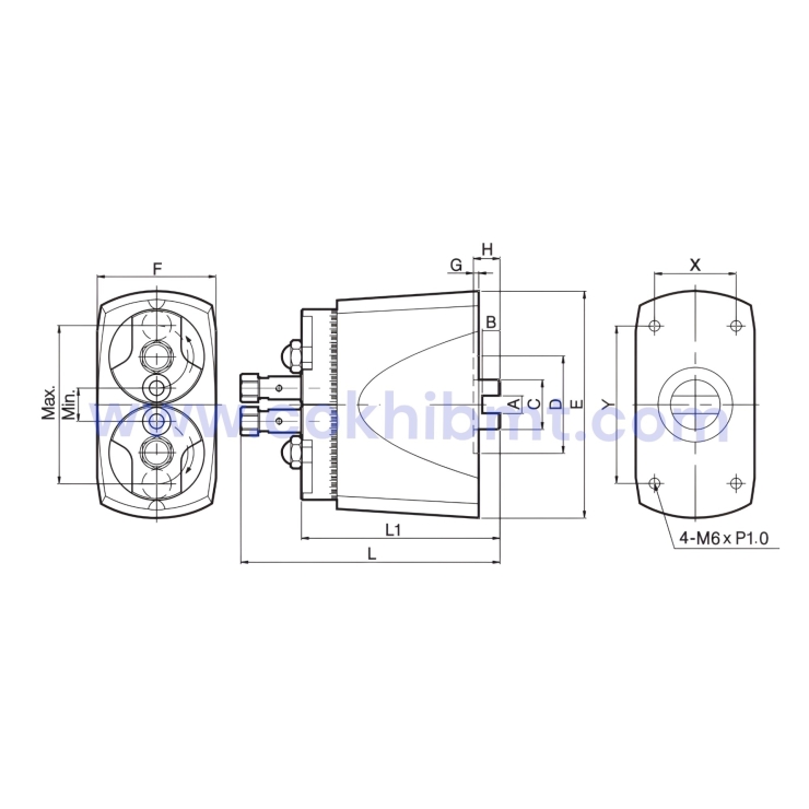 Đầu Khoan 2 Trục - 2 Spindle Boring Head 