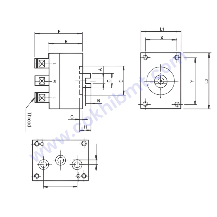 Đầu Khoan Bản Lề Đơn Dụng - Single Application Hinge Boring Head 