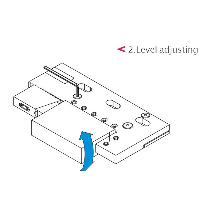 Ê Tô Điều Chỉnh Bằng Thép Không Gỉ Cho Máy Cắt Dây - Adjustable Stainless Steel Vise For Wire Cut 