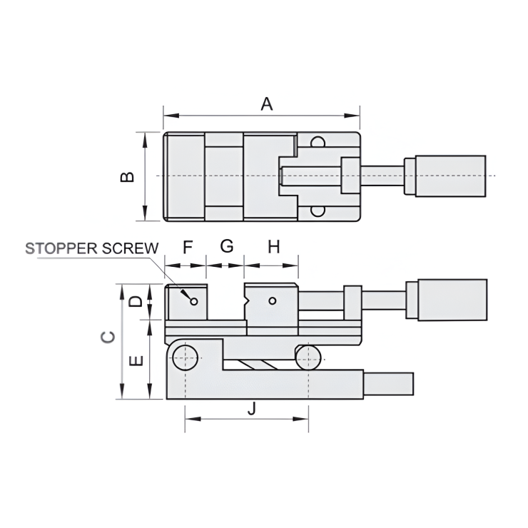 Ê Tô Sin Chính Xác - Precision Sine Vise 