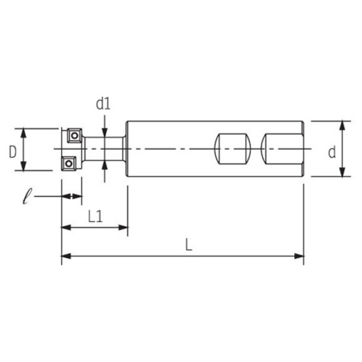 Dao phay rãnh chữ T – T-Slot End Milling Cutter