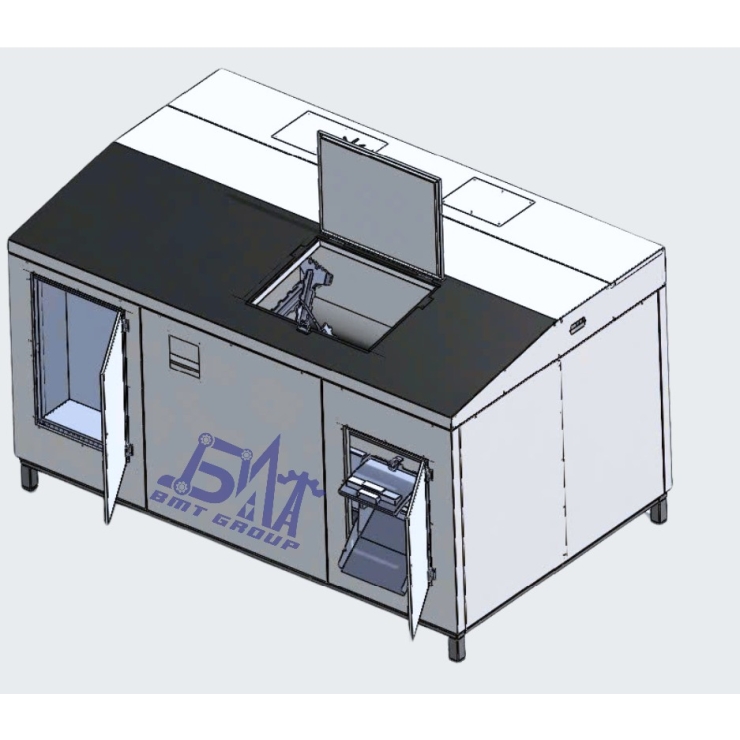 MÁY XỬ LÝ XÁC GIA CẦM 200KG 
