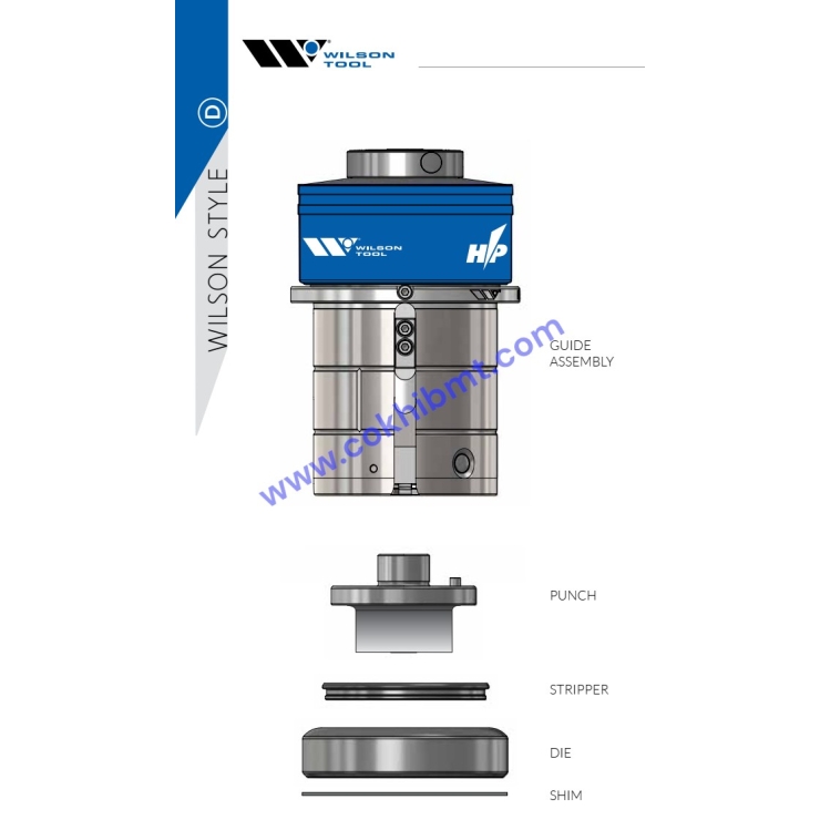BỘ CHÀY CỐI ĐỘT - PUNCH&DIES HP D STATION - WILSON STYLE 