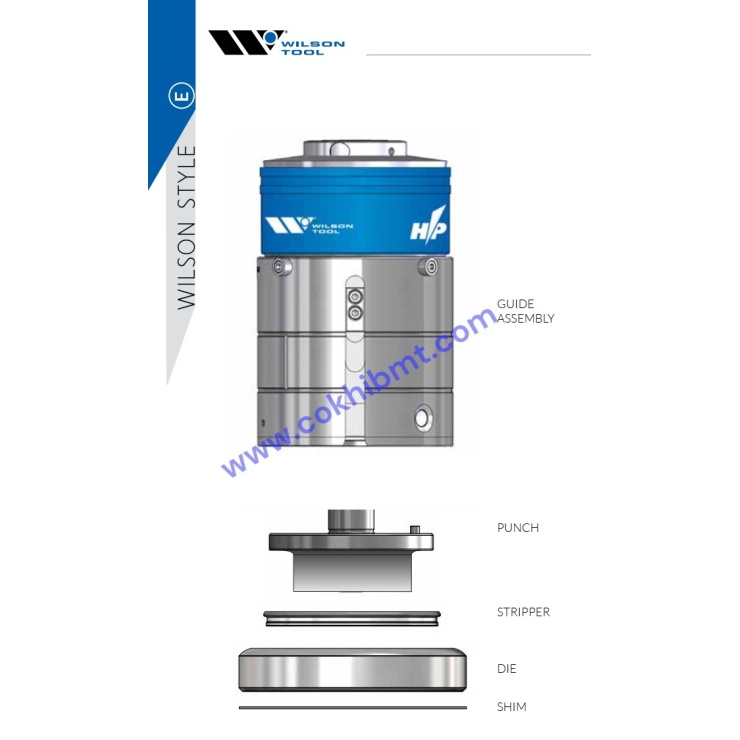 BỘ CHÀY CỐI ĐỘT - PUNCH&DIES HP E STATION - WILSON STYLE 