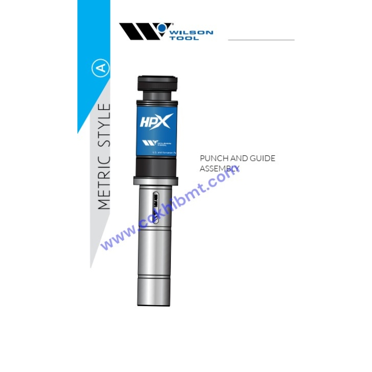 BỘ CHÀY CỐI ĐỘT - PUNCH&DIES HPX A STATION - METRIC STYLE 