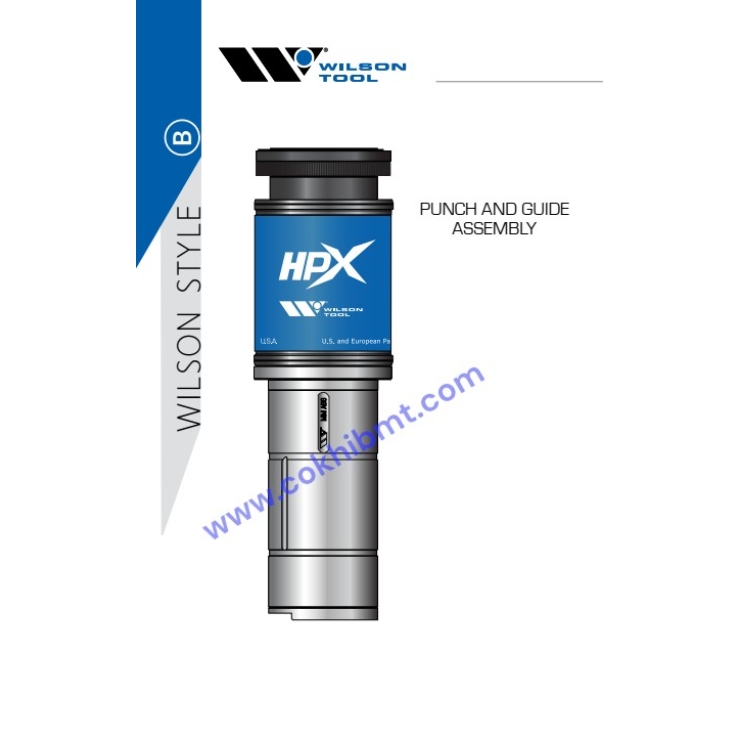 BỘ CHÀY CỐI ĐỘT - PUNCH&DIES HPX B STATION - METRIC STYLE 