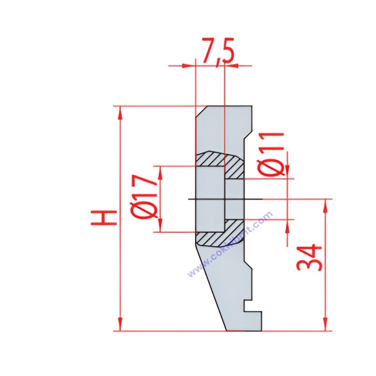 Thanh Kẹp Dao - 4020/5012 