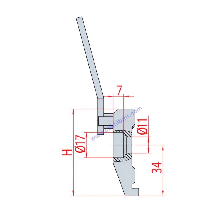 Thanh Kẹp Dao - 4021/5011 
