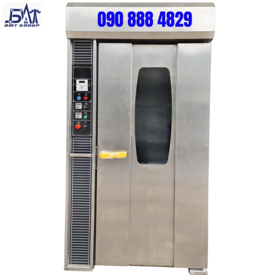 LÒ NƯỚNG BÁNH MÌ XOAY 6 KHAY
