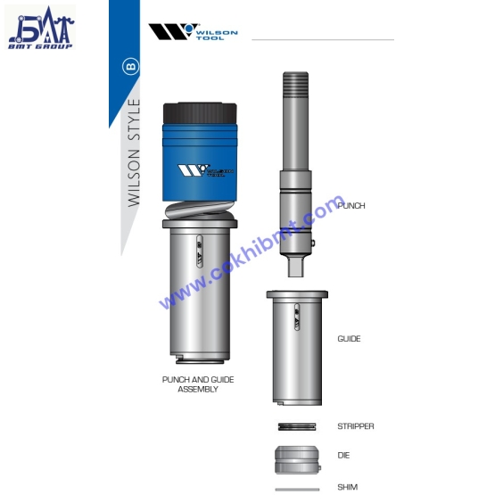 BỘ CHÀY CỐI ĐỘT - PUNCH&DIES BASIX B STATION - WILSON STYLE 