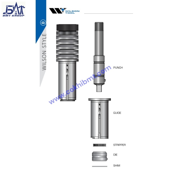 BỘ CHÀY CỐI ĐỘT - PUNCH&DIES BASIX B STATION  HEAVY DUTY - WILSON STYLE 