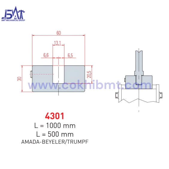 Bộ Gá Cối Chấn - 4301 