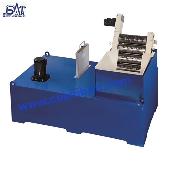 Bồn Chứa Dung Dịch Làm Mát Tích Hợp Băng Tải Con Lăn Từ Tính - Coolant Tank With Magnetic Roller Conveyor