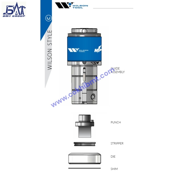 BỘ CHÀY CỐI ĐỘT - PUNCH&DIES HP C STATION - WILSON STYLE 