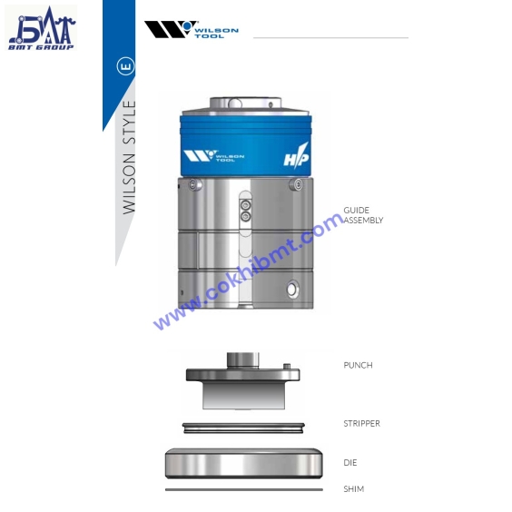 BỘ CHÀY CỐI ĐỘT - PUNCH&DIES HP E STATION - WILSON STYLE 